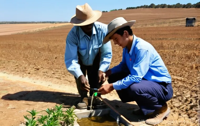 환경보전기술자 실무 경험의 중요성 - **Prompt 1: Alentejo Water Guardians**
    "A group of dedicated environmental conservationists, inc...